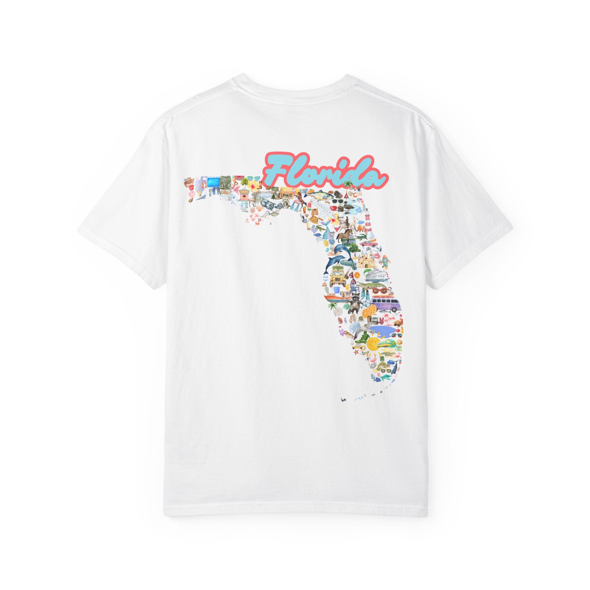 Where's Dockside Dick? | Florida Map Tee