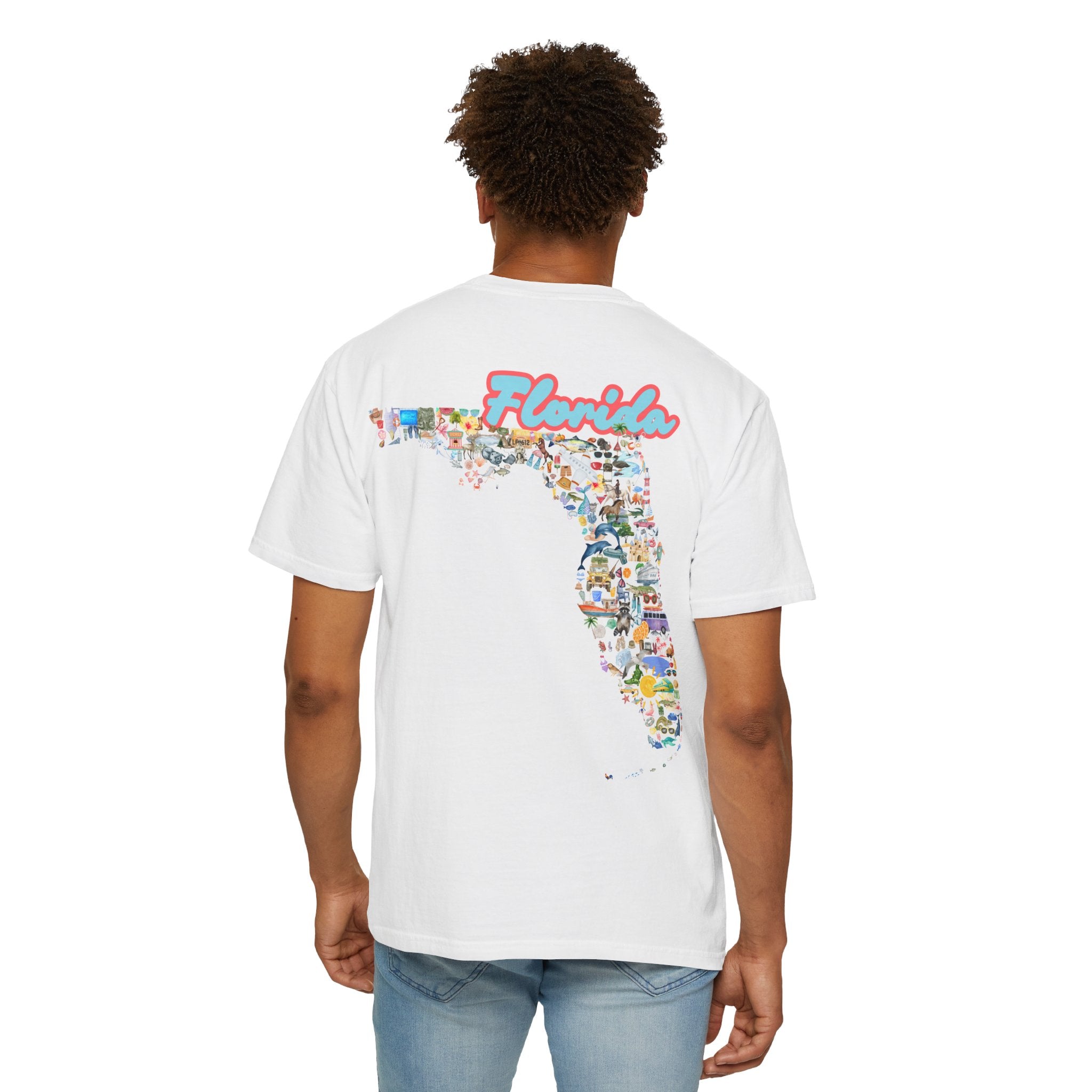 Where's Dockside Dick? | Florida Map Tee