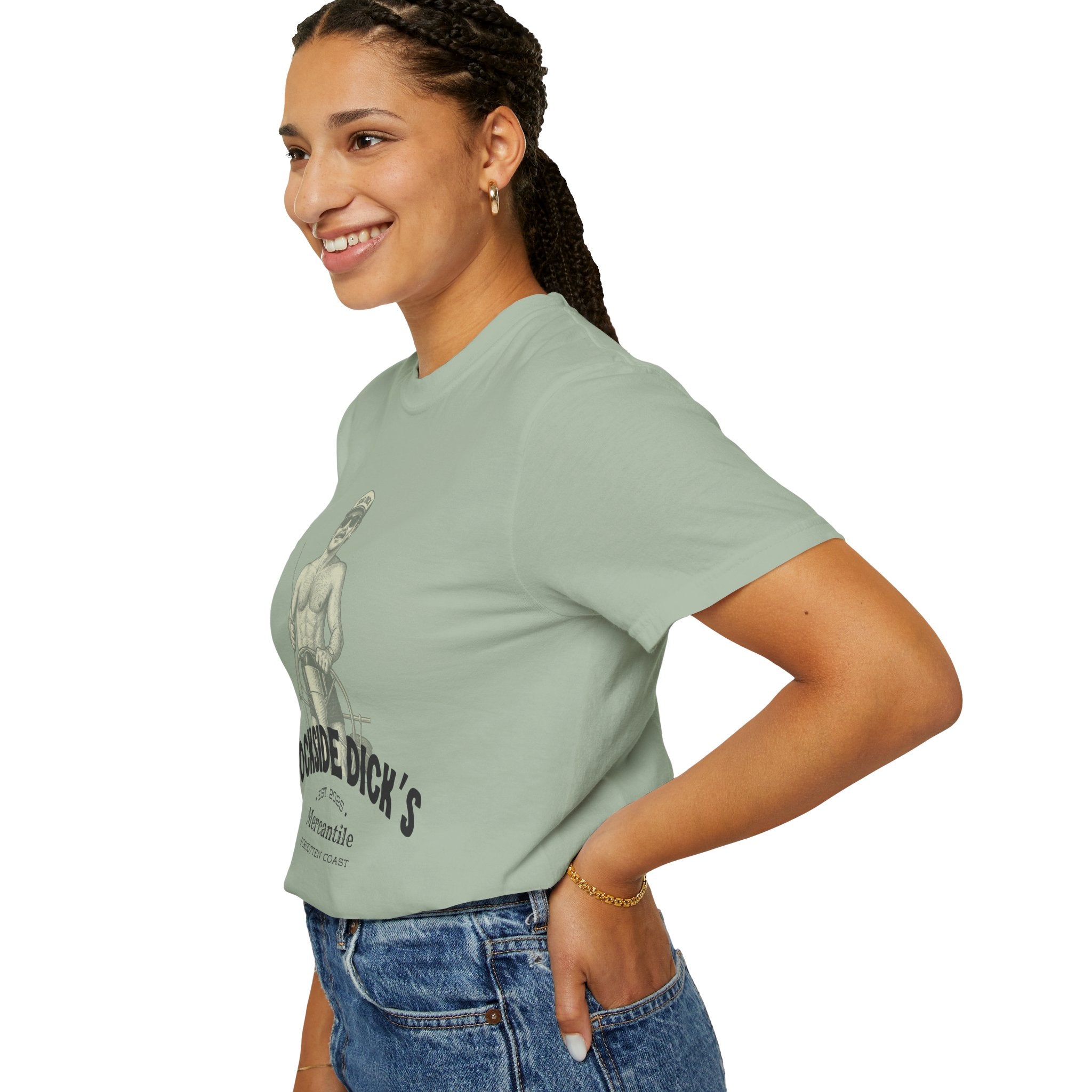 Dockside Dick’s Dive Club Tee in Comfort Colors – Unisex Nautical Graphic T-Shirt