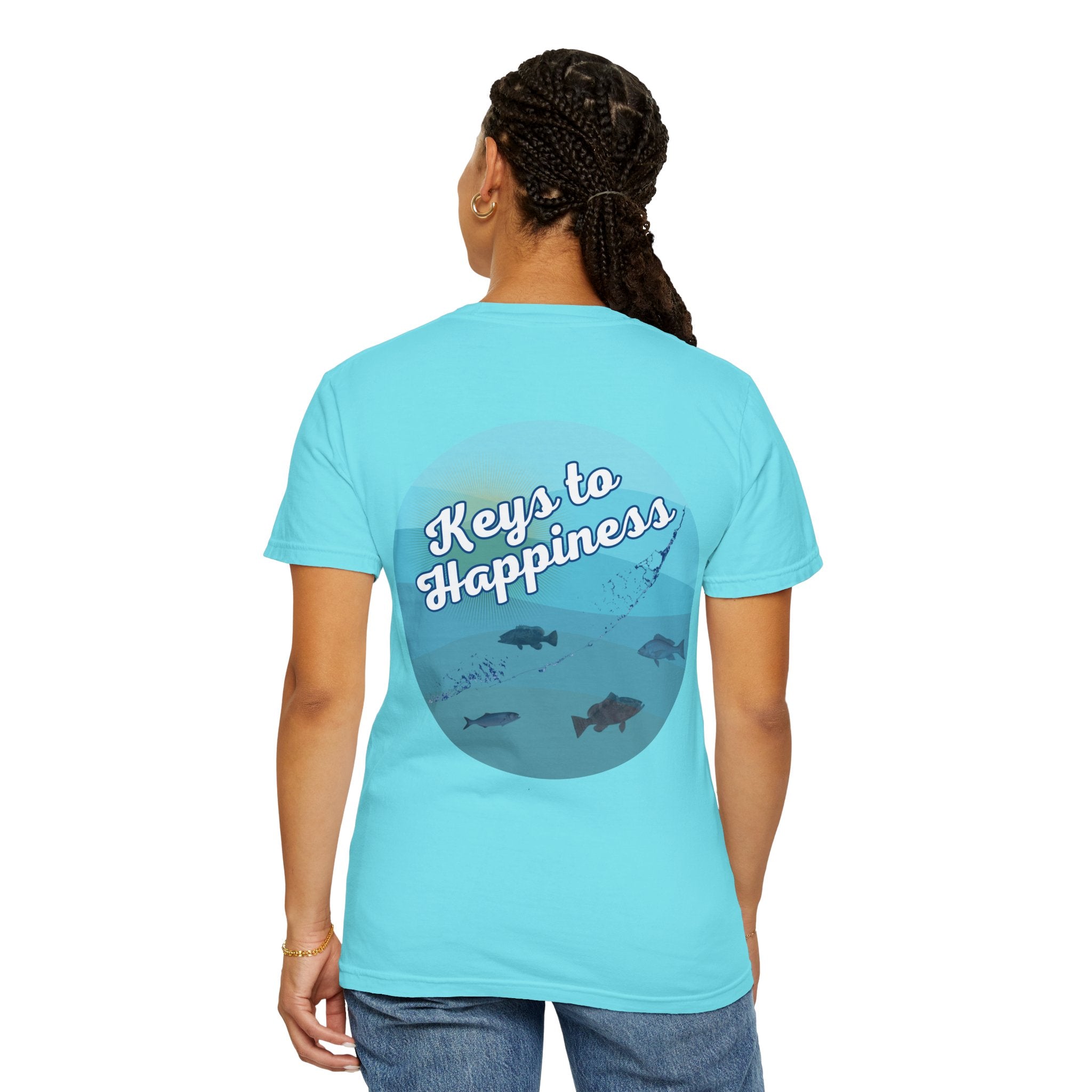 Keys to Happiness Tee Cotton Shirt