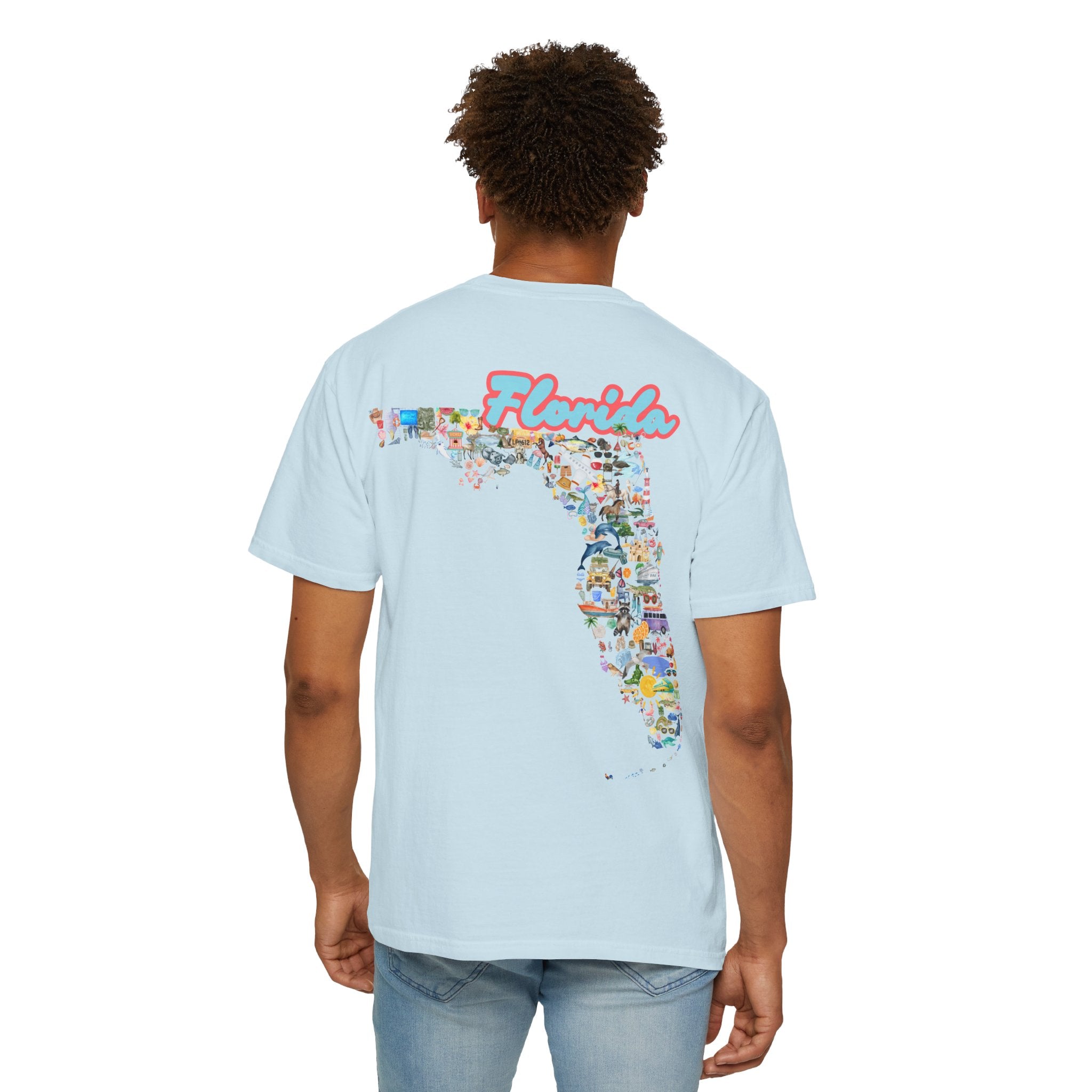 Where's Dockside Dick? | Florida Map Tee
