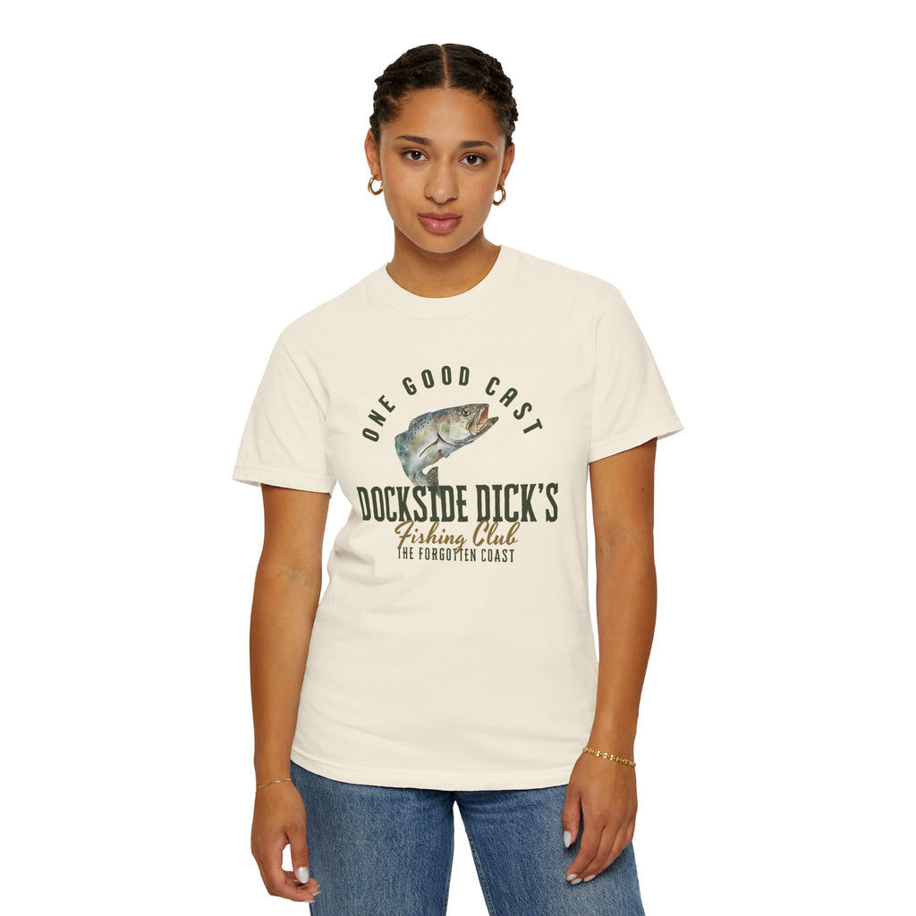 Dockside Dick's Fishing Club Tee | Unisex | Comfort Colors