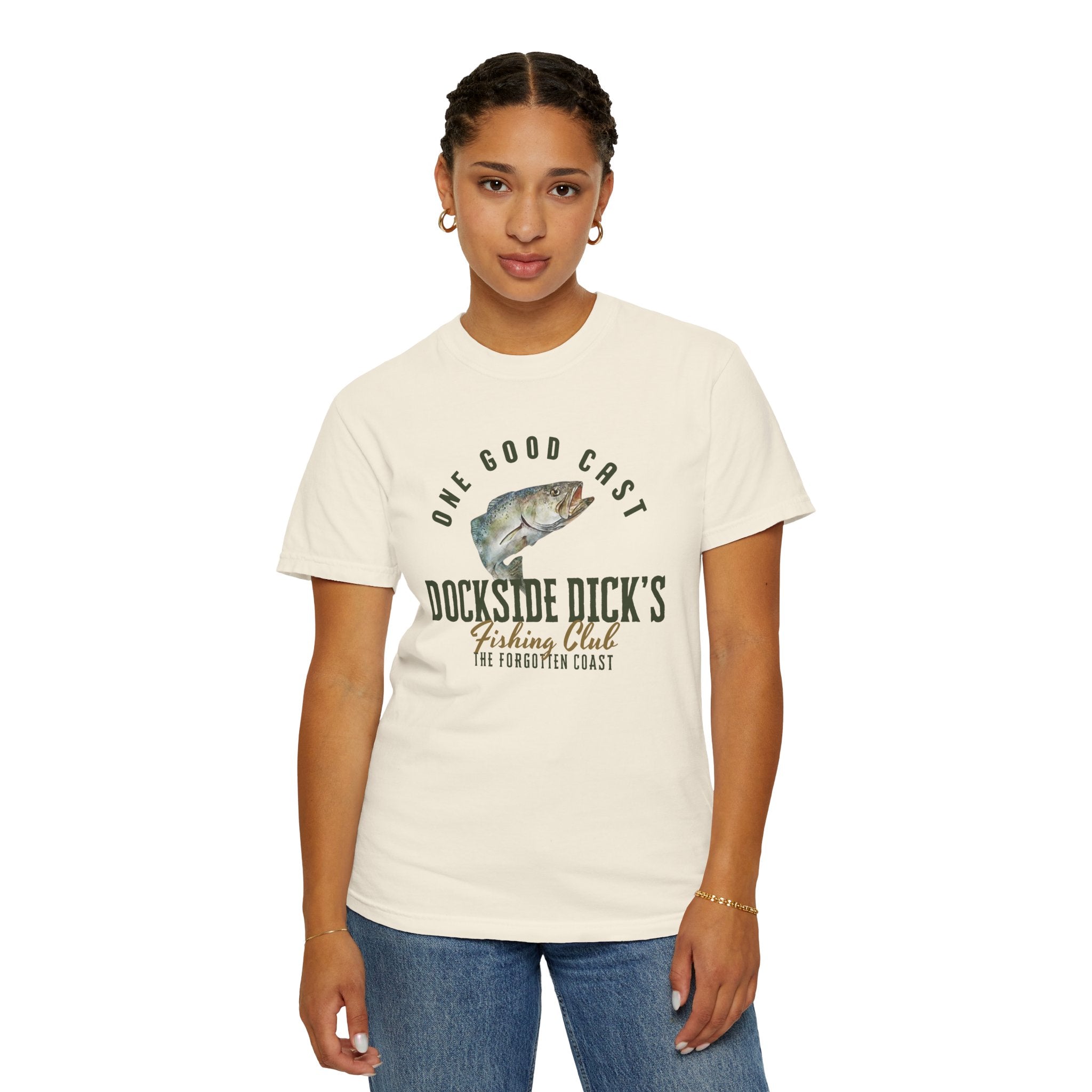 Dockside Dick's Fishing Club Tee | Unisex | Comfort Colors