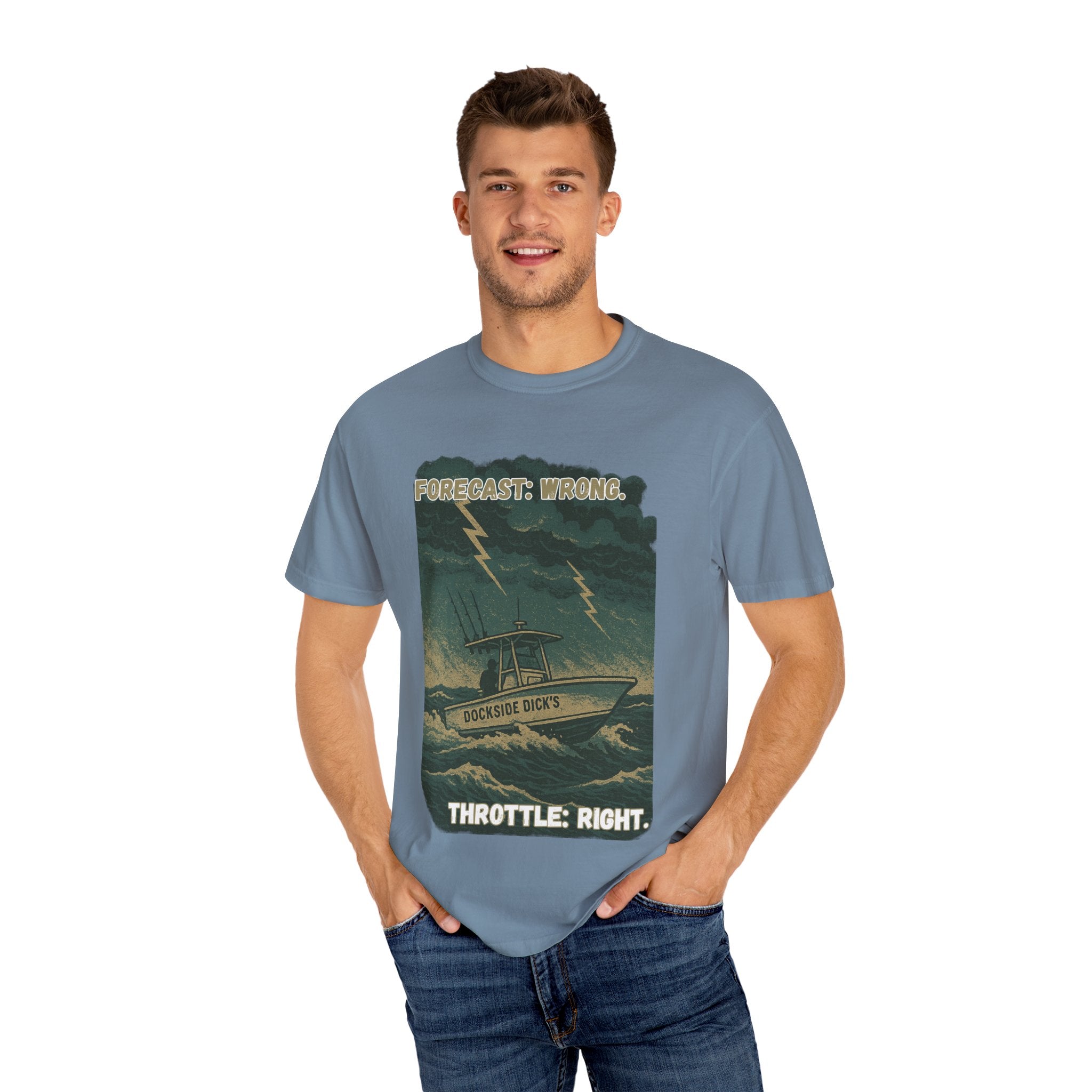 Forecast Wrong Throttle Right Tee | Unisex | Comfort Colors