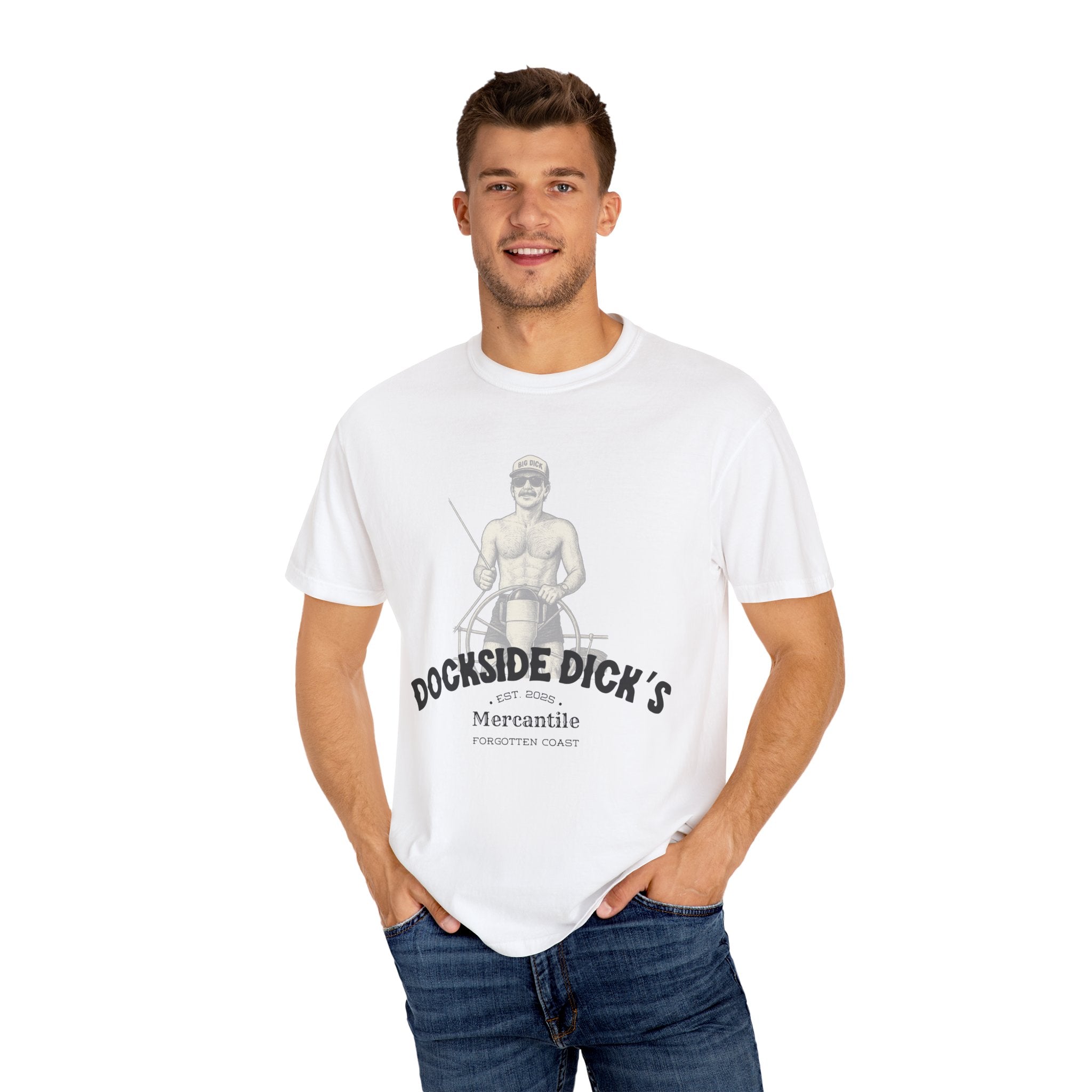 Dockside Dick's Signature Tee | Unisex | Comfort Colors