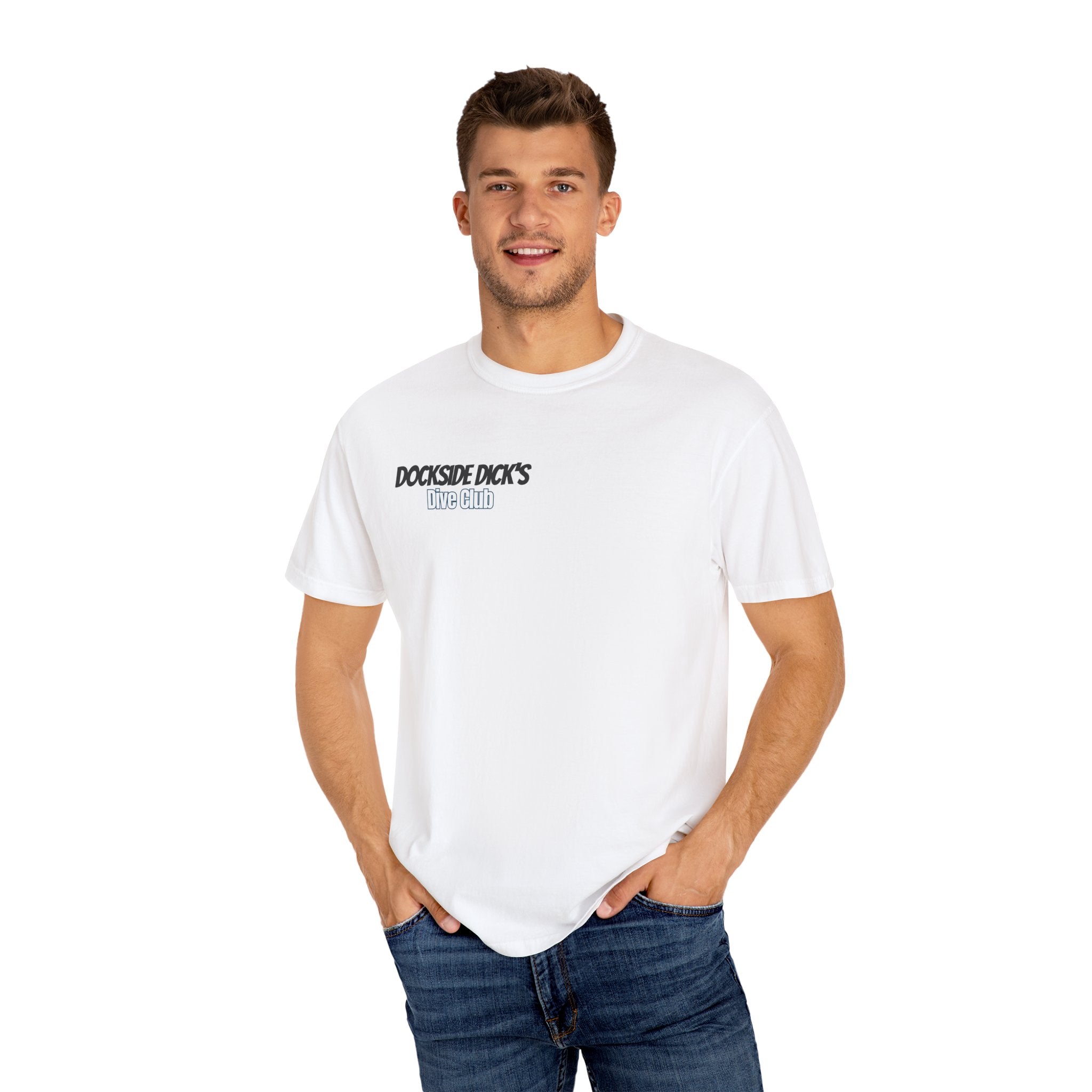 Dockside Dick’s Dive Club Tee – Trust Me, I Can Hold It Longer Tee