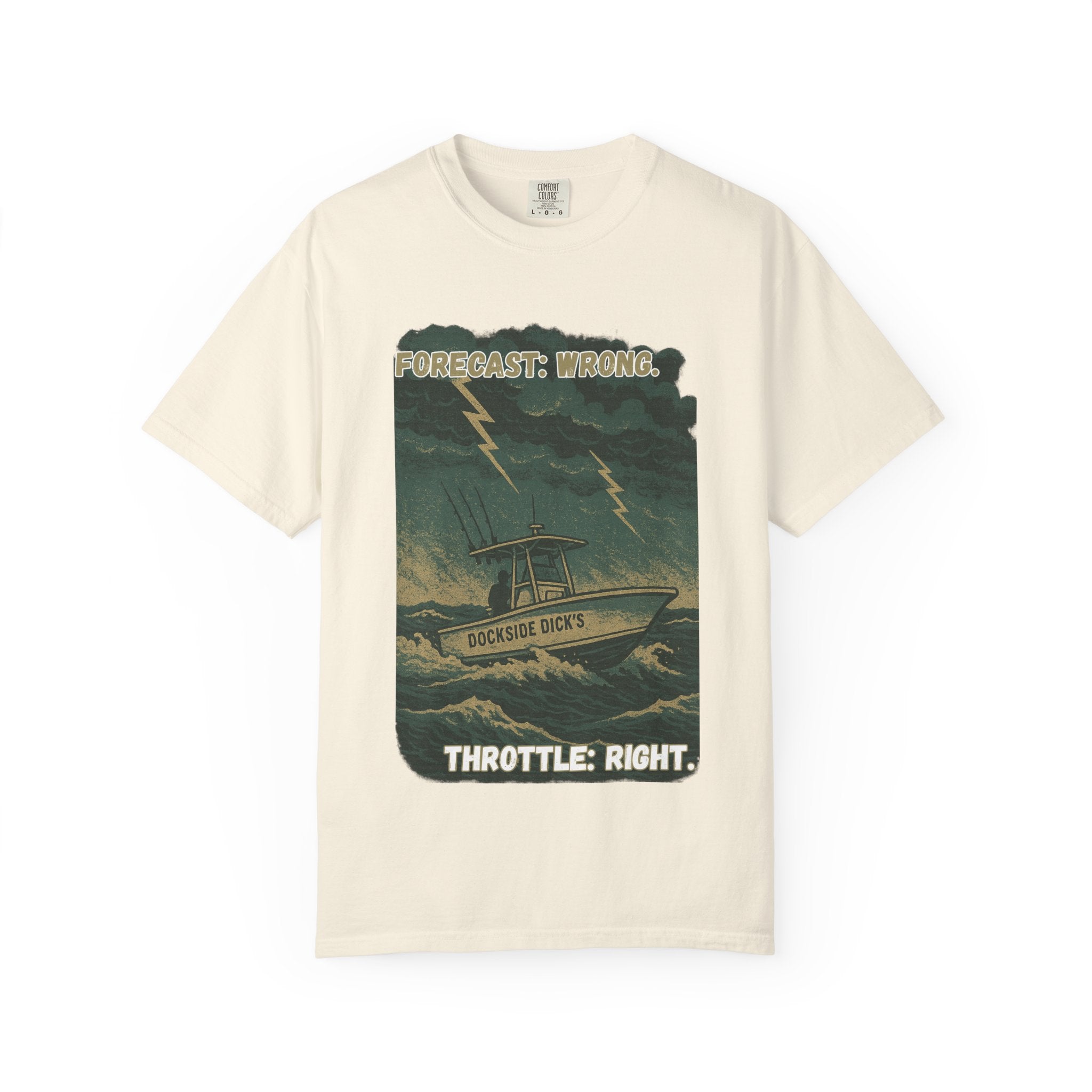 Forecast Wrong Throttle Right Tee | Unisex | Comfort Colors