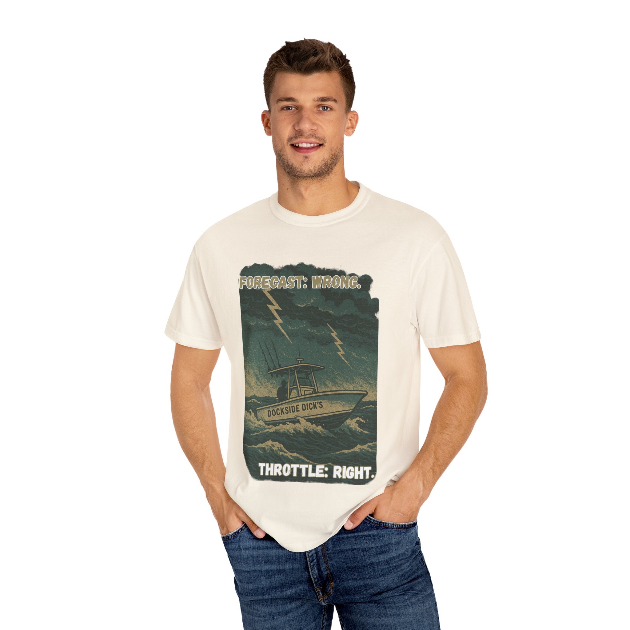 Forecast Wrong Throttle Right Tee | Unisex | Comfort Colors