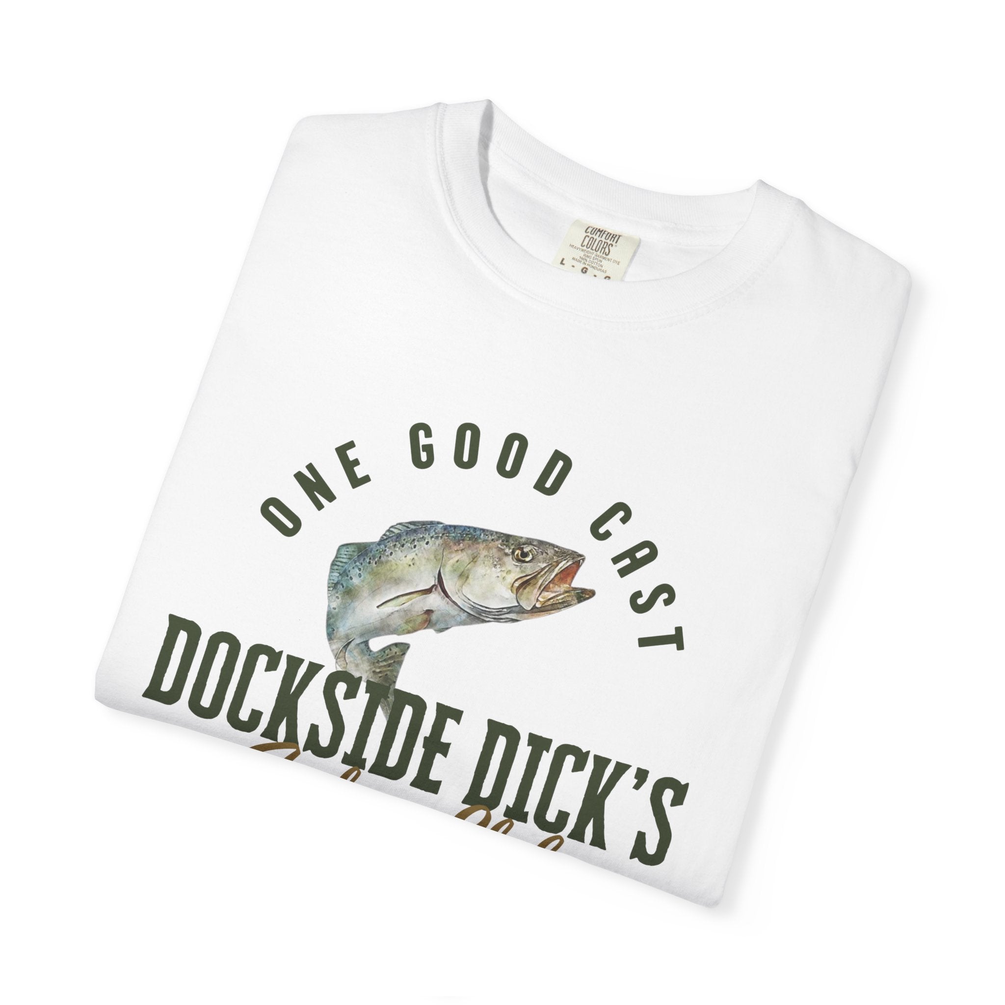 Dockside Dick's Fishing Club Tee | Unisex | Comfort Colors