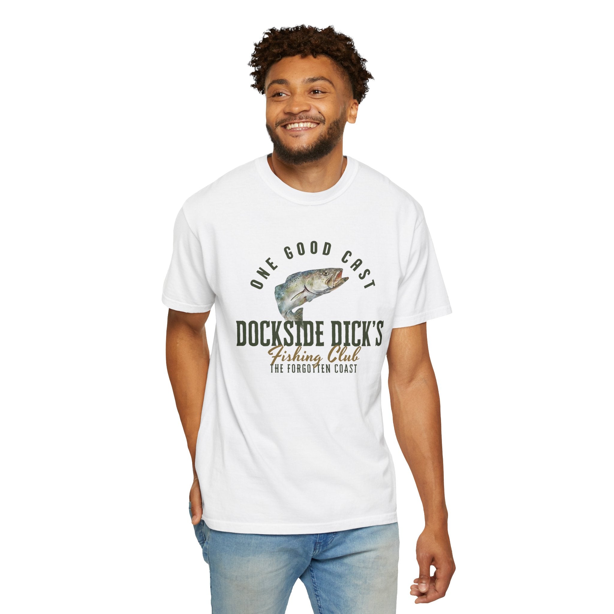 Dockside Dick's Fishing Club Tee | Unisex | Comfort Colors