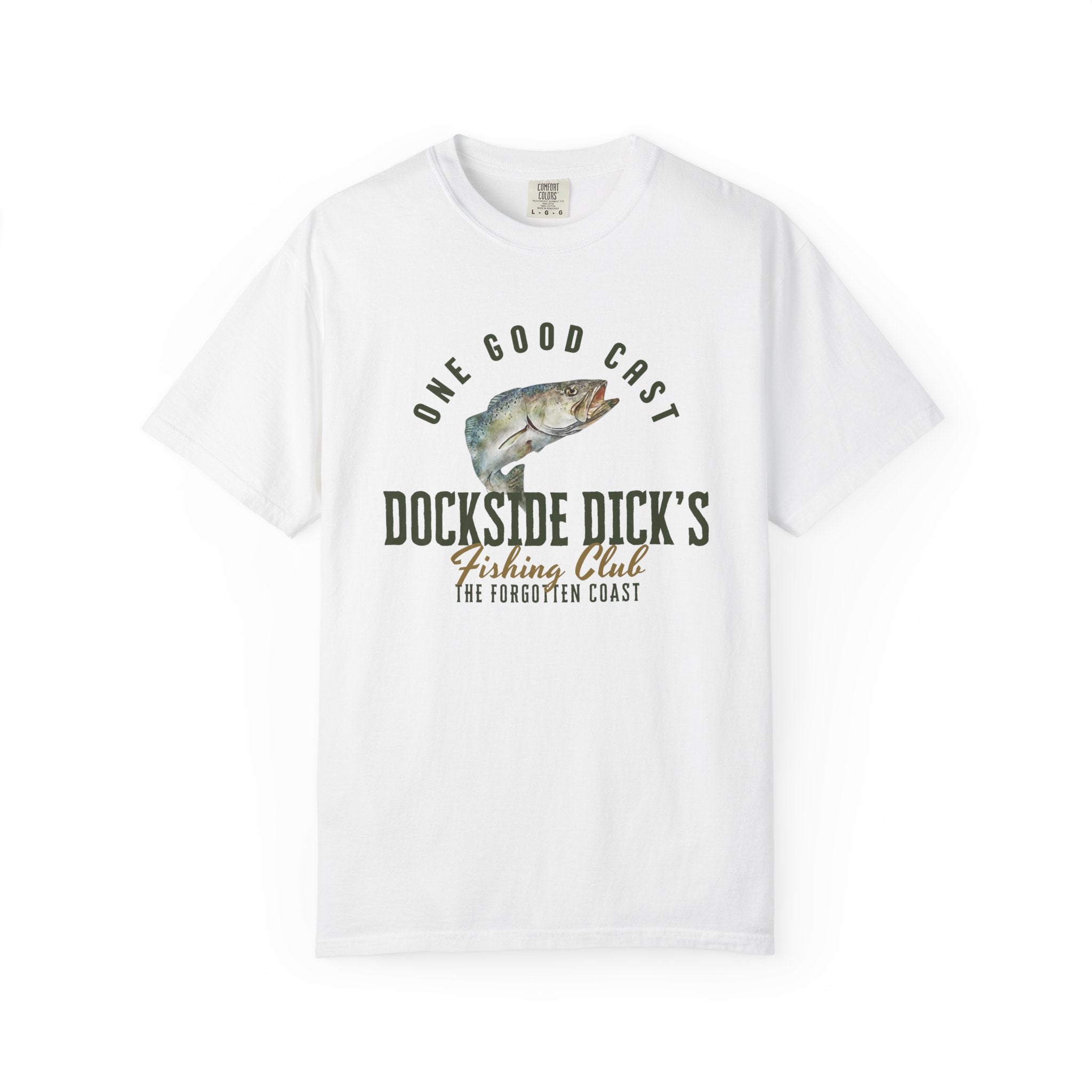 Dockside Dick's Fishing Club Tee | Unisex | Comfort Colors