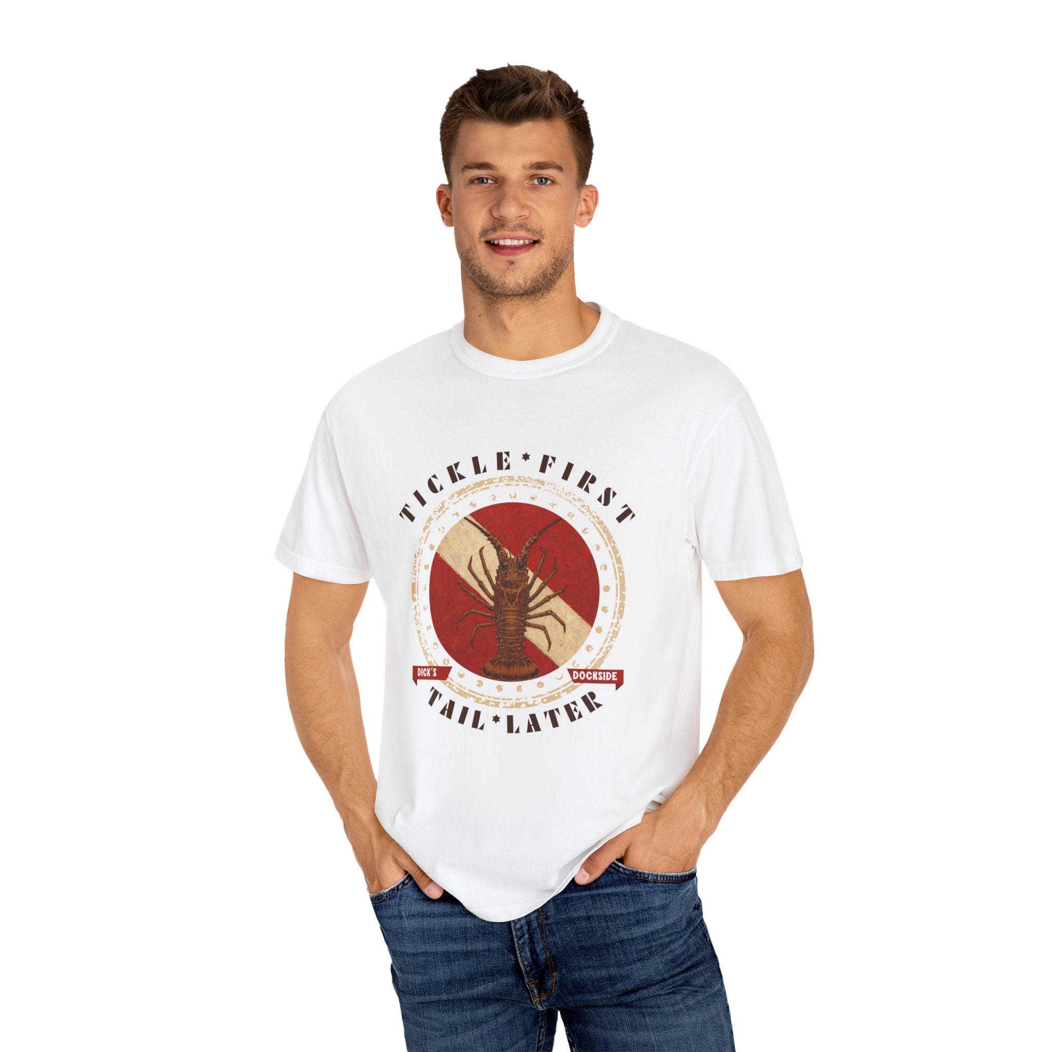 Tickle First Tail Later T-Shirt | Unisex | Comfort Colors