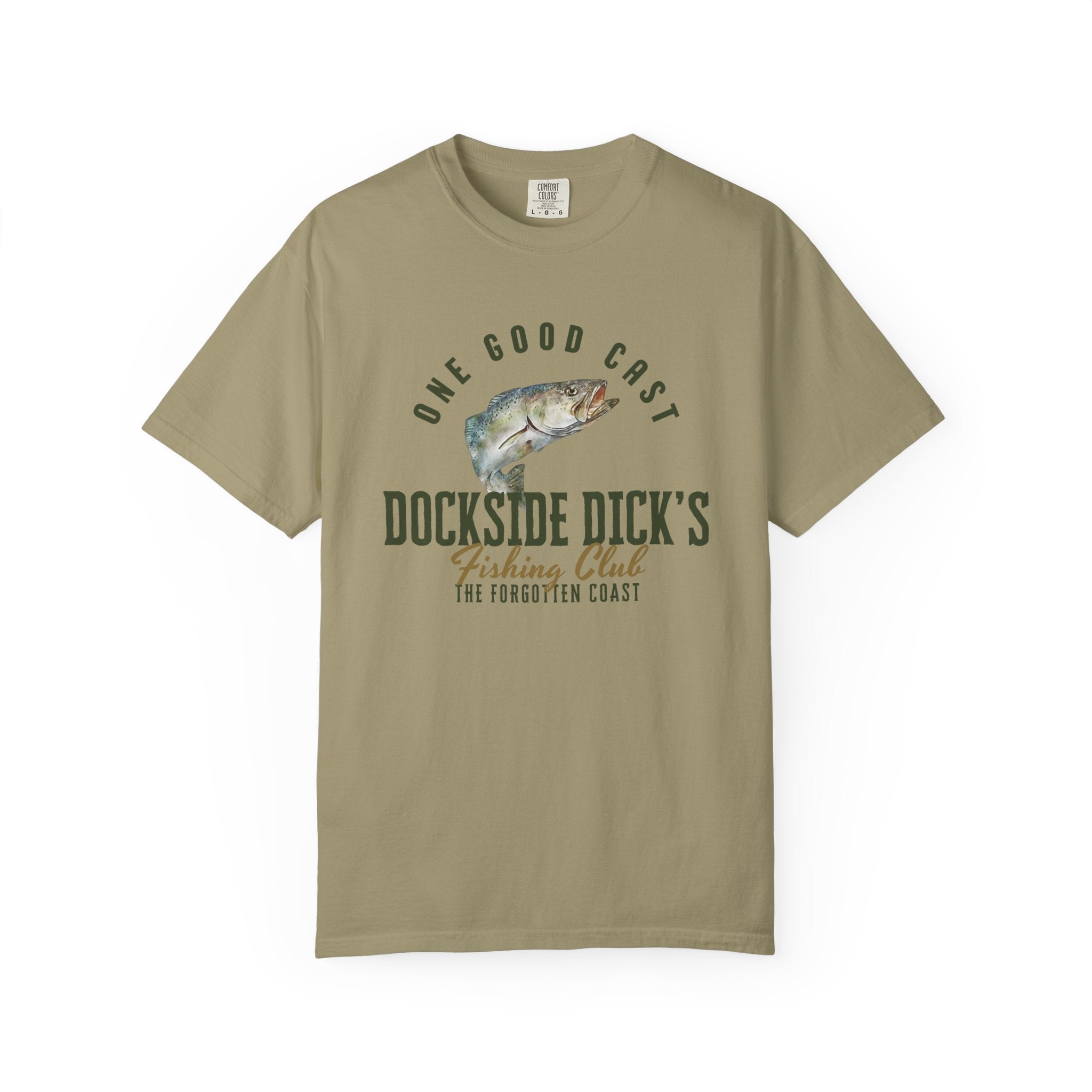 Dockside Dick's Fishing Club Tee | Unisex | Comfort Colors