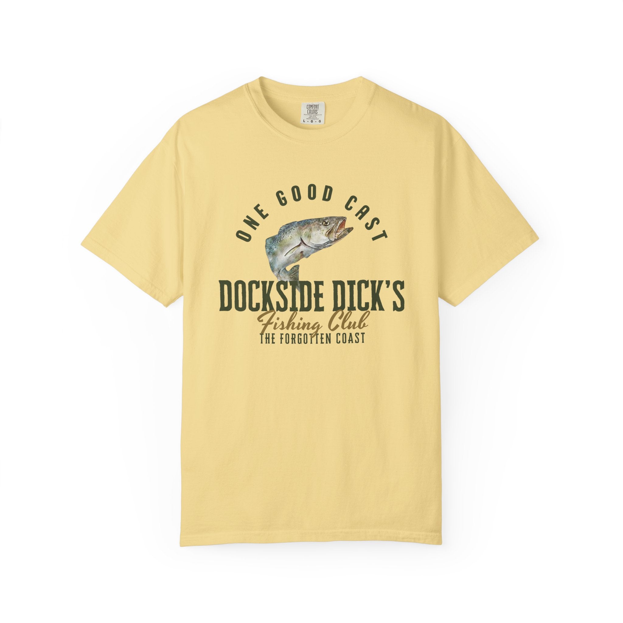Dockside Dick's Fishing Club Tee | Unisex | Comfort Colors