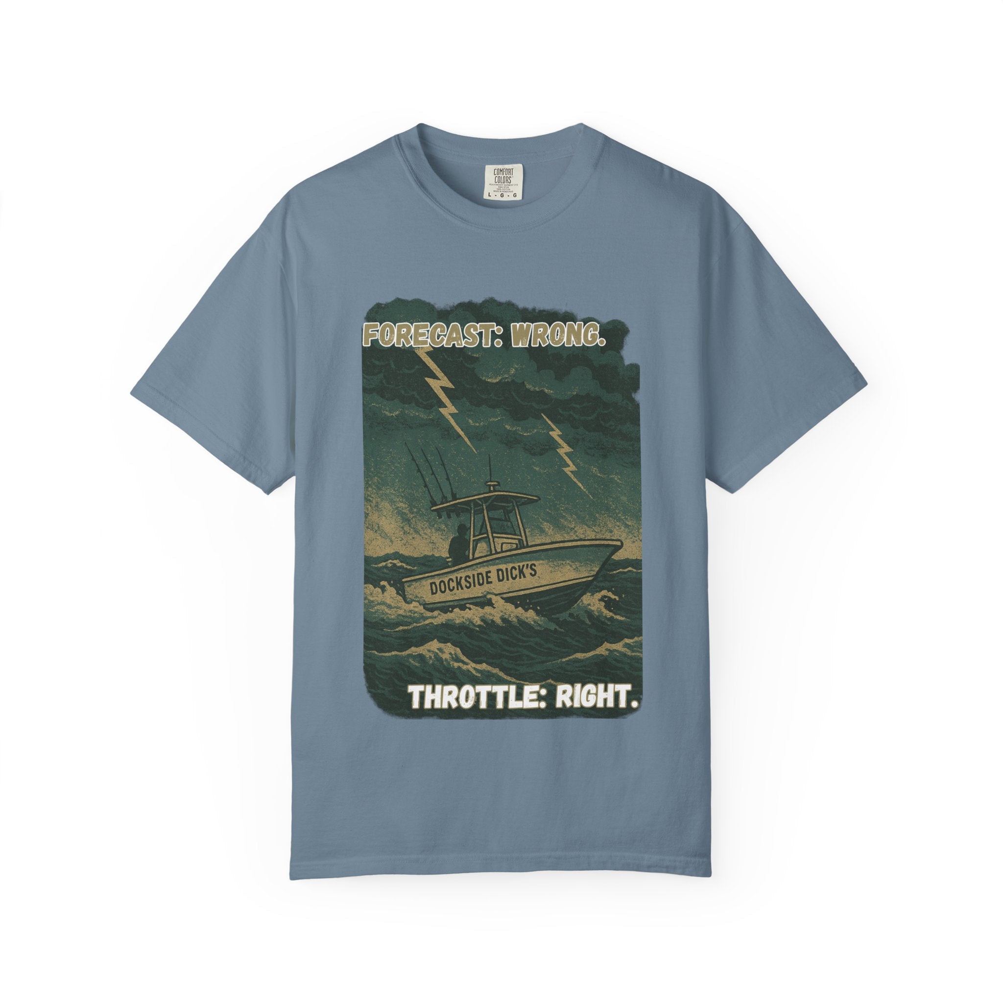 Forecast Wrong Throttle Right Tee | Unisex | Comfort Colors
