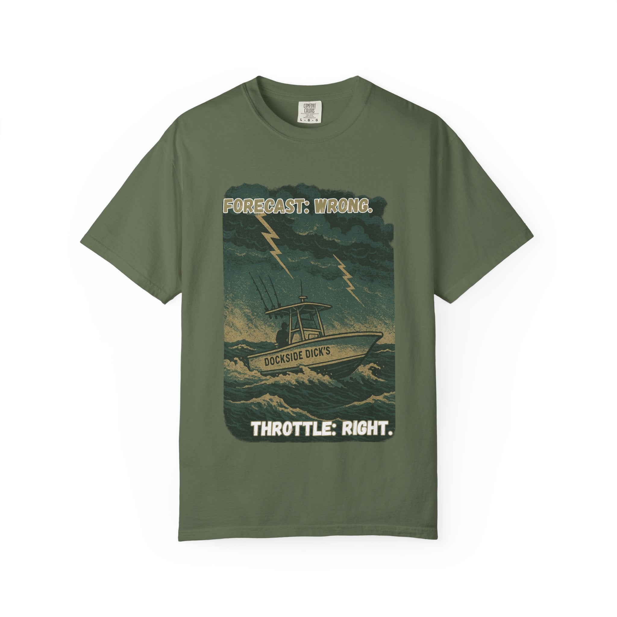 Forecast Wrong Throttle Right Tee | Unisex | Comfort Colors