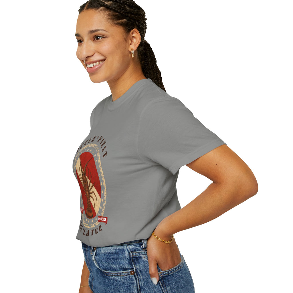 Tickle First Tail Later T-Shirt | Unisex | Comfort Colors