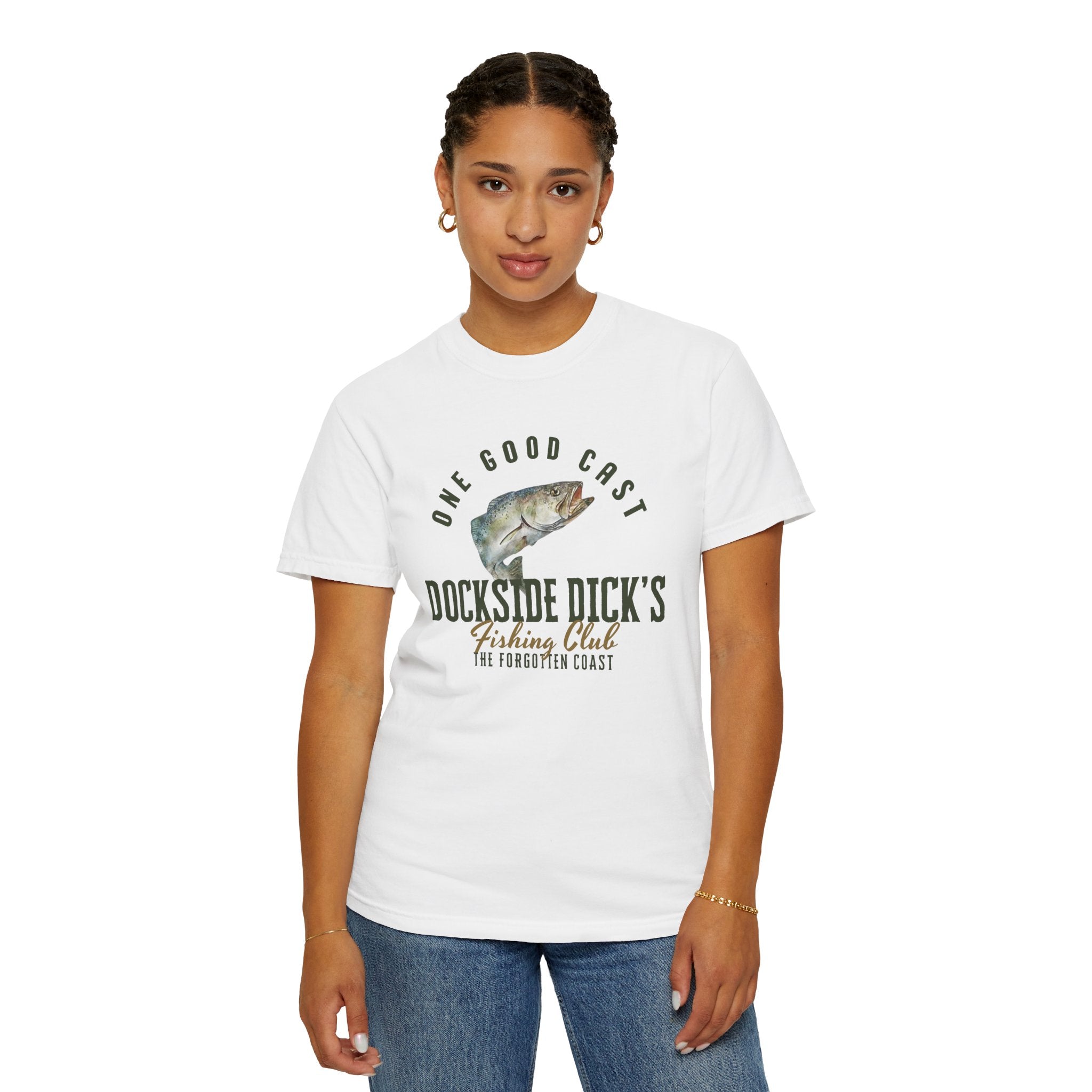 Dockside Dick's Fishing Club Tee | Unisex | Comfort Colors