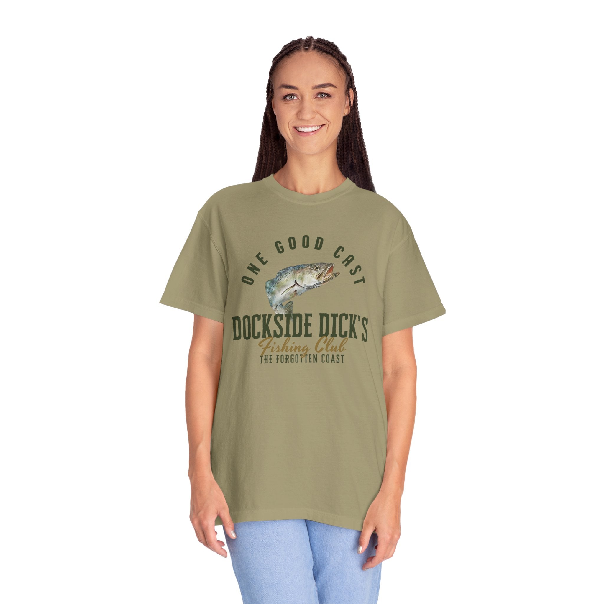 Dockside Dick's Fishing Club Tee | Unisex | Comfort Colors