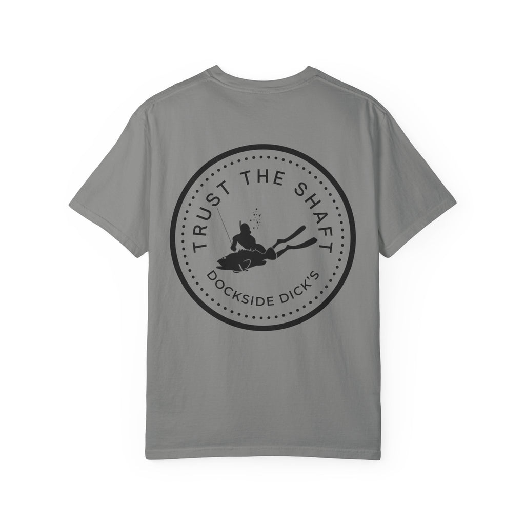 Trust the Shaft Spear Fishing T-Shirt | Unisex | Comfort Colors