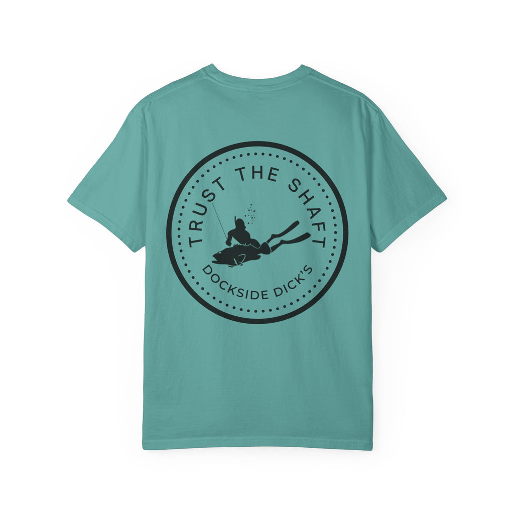 Trust the Shaft Spear Fishing T-Shirt | Unisex | Comfort Colors