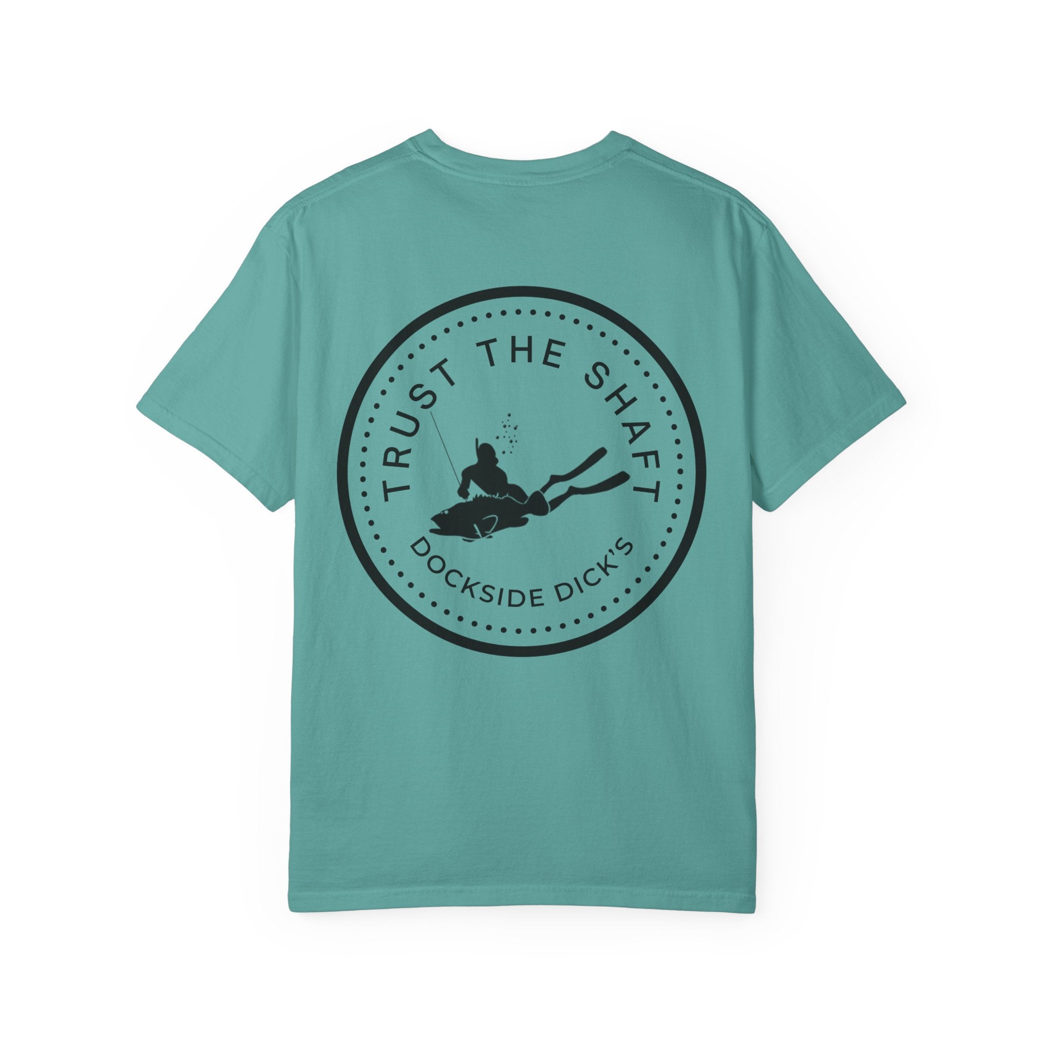 Trust the Shaft Spear Fishing T-Shirt | Unisex | Comfort Colors