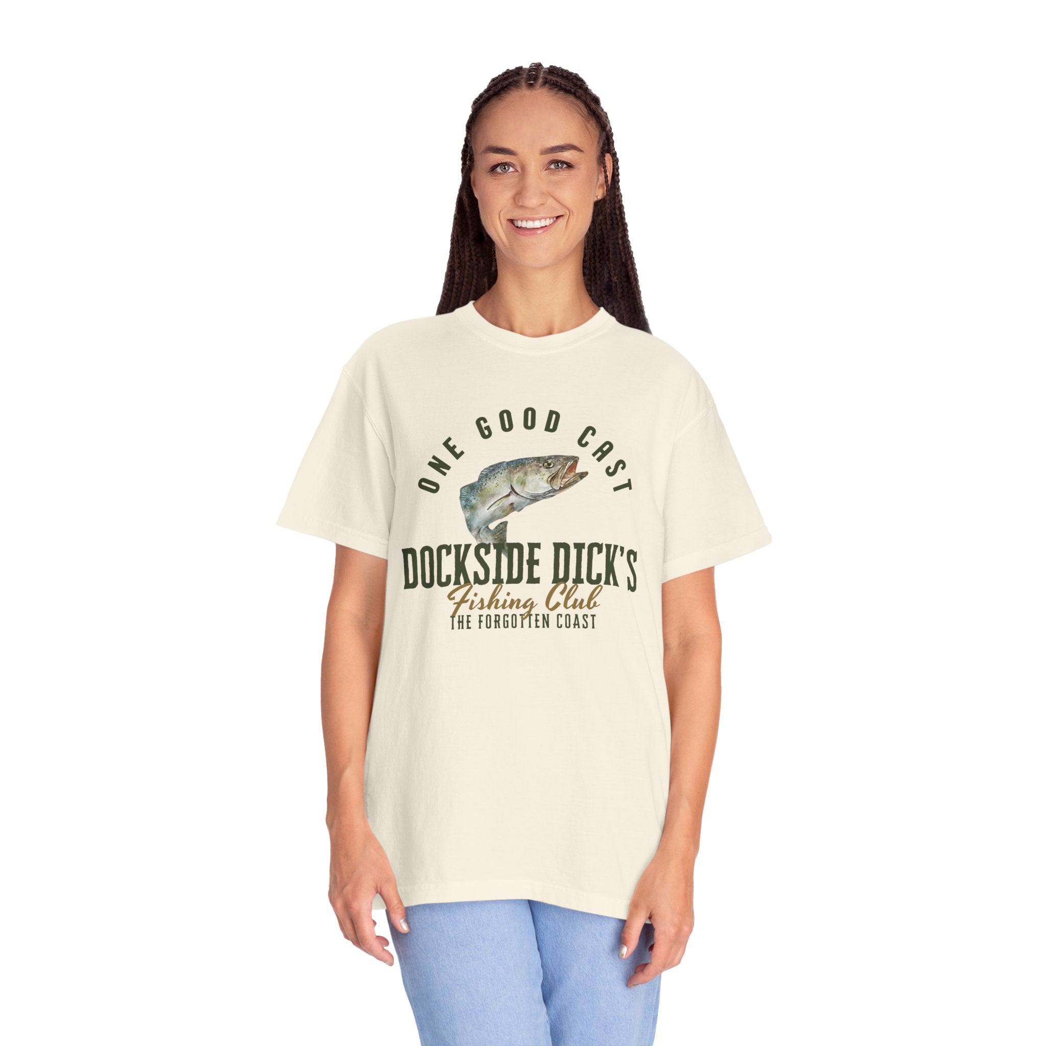 Dockside Dick's Fishing Club Tee | Unisex | Comfort Colors