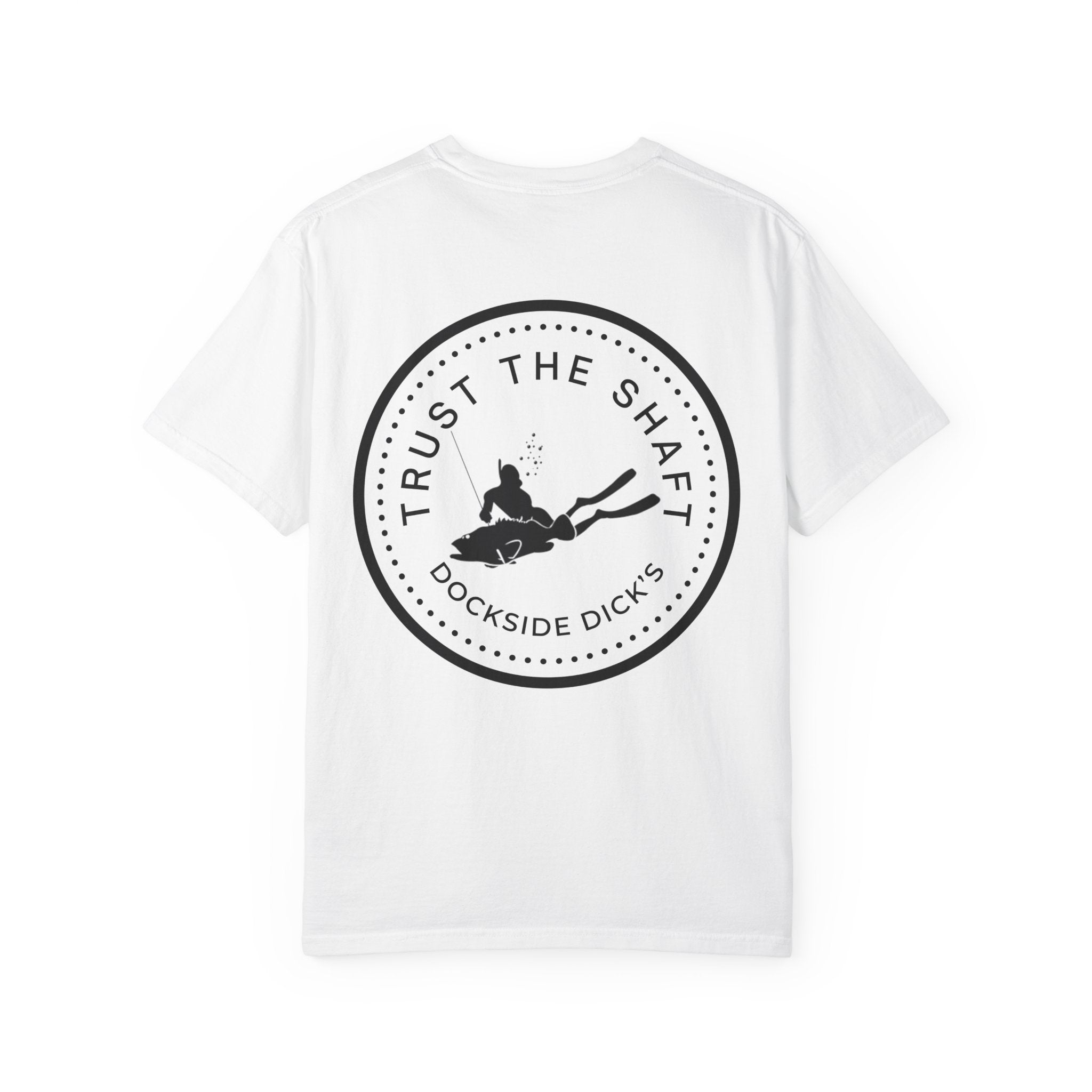 Trust the Shaft Spear Fishing T-Shirt | Unisex | Comfort Colors