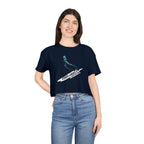 Fins > Heels Women's Crop Tee