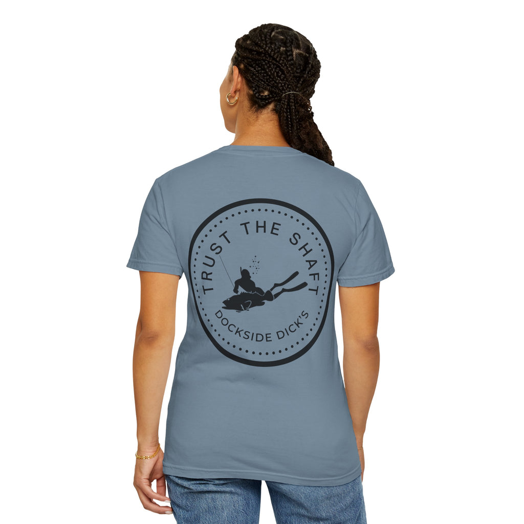 Trust the Shaft Spear Fishing T-Shirt | Unisex | Comfort Colors