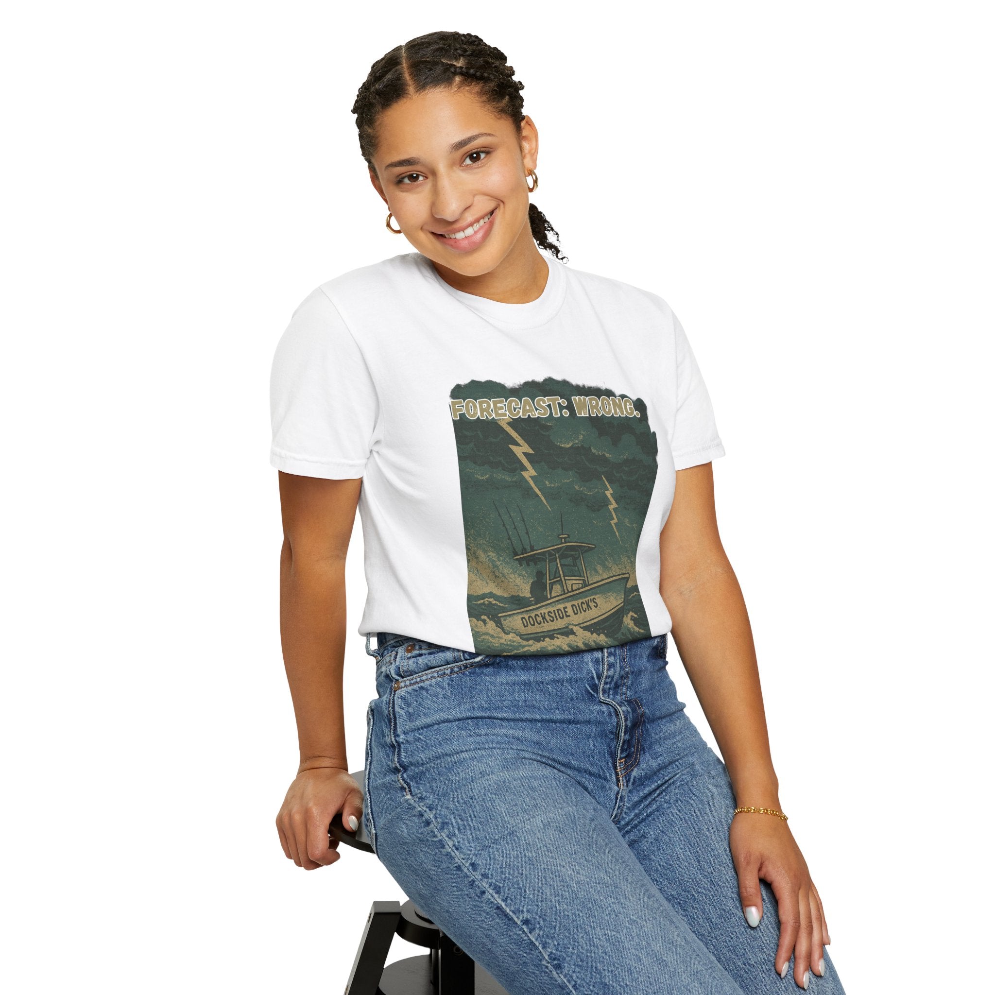 Forecast Wrong Throttle Right Tee | Unisex | Comfort Colors