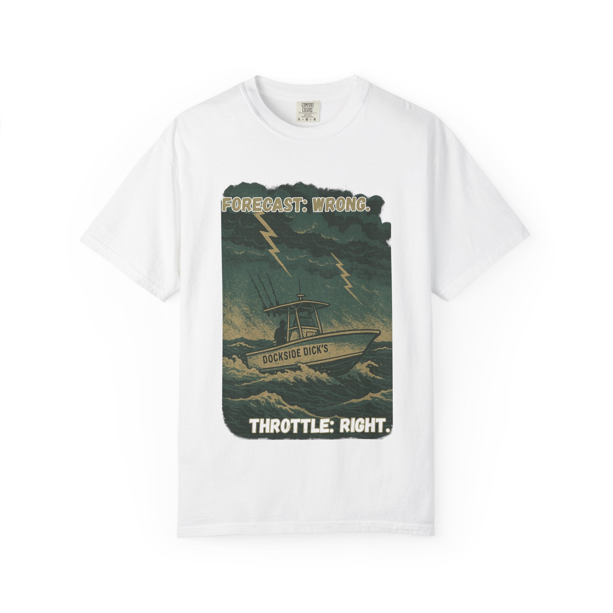 Forecast Wrong Throttle Right Tee | Unisex | Comfort Colors